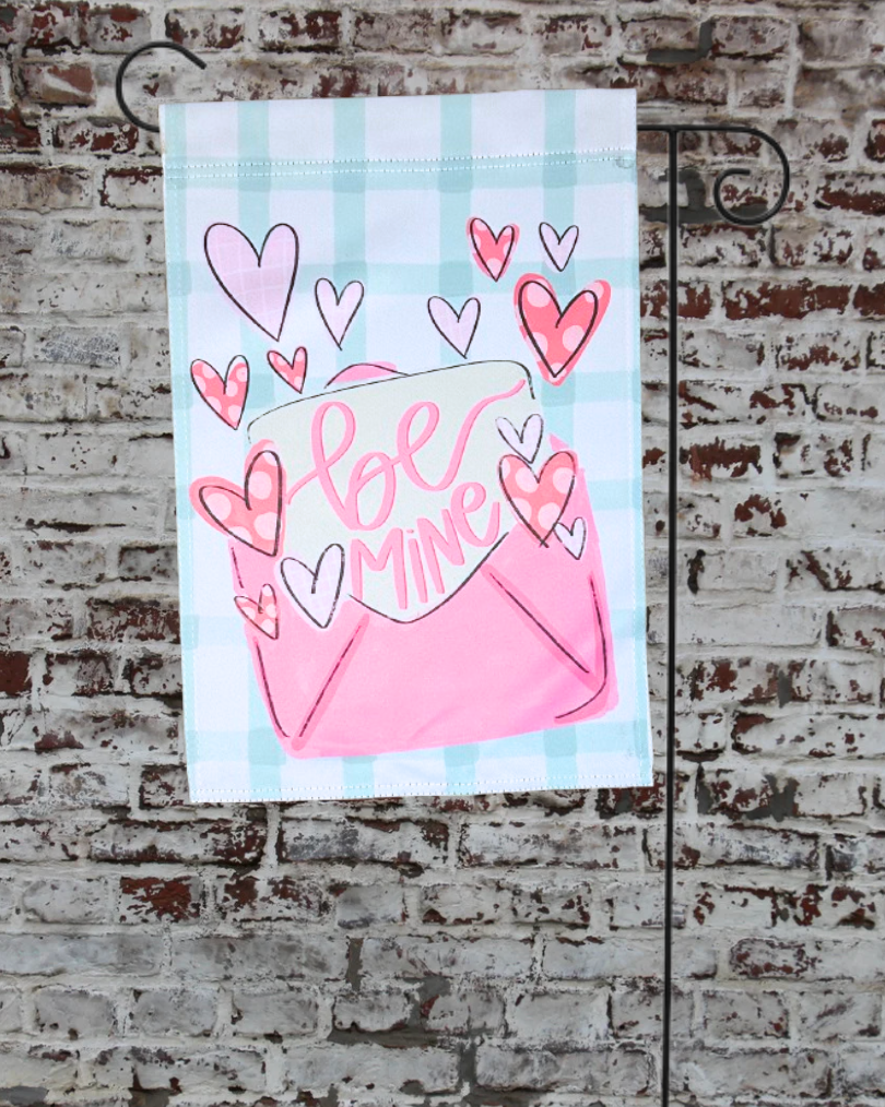 Be Mine Garden Flag