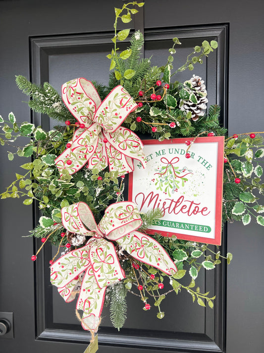 Meet Me Under the Mistletoe Wreath