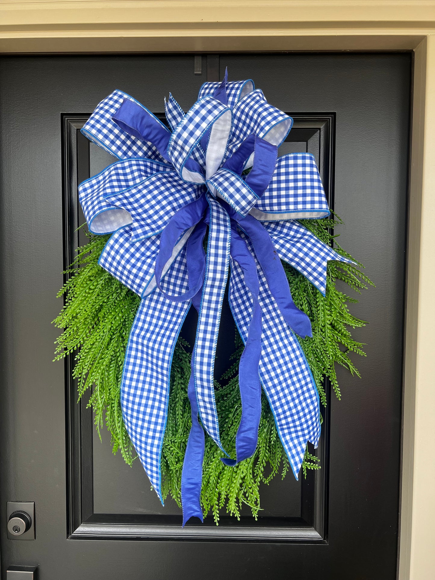 Bluegrass Classic Gingham Wreath