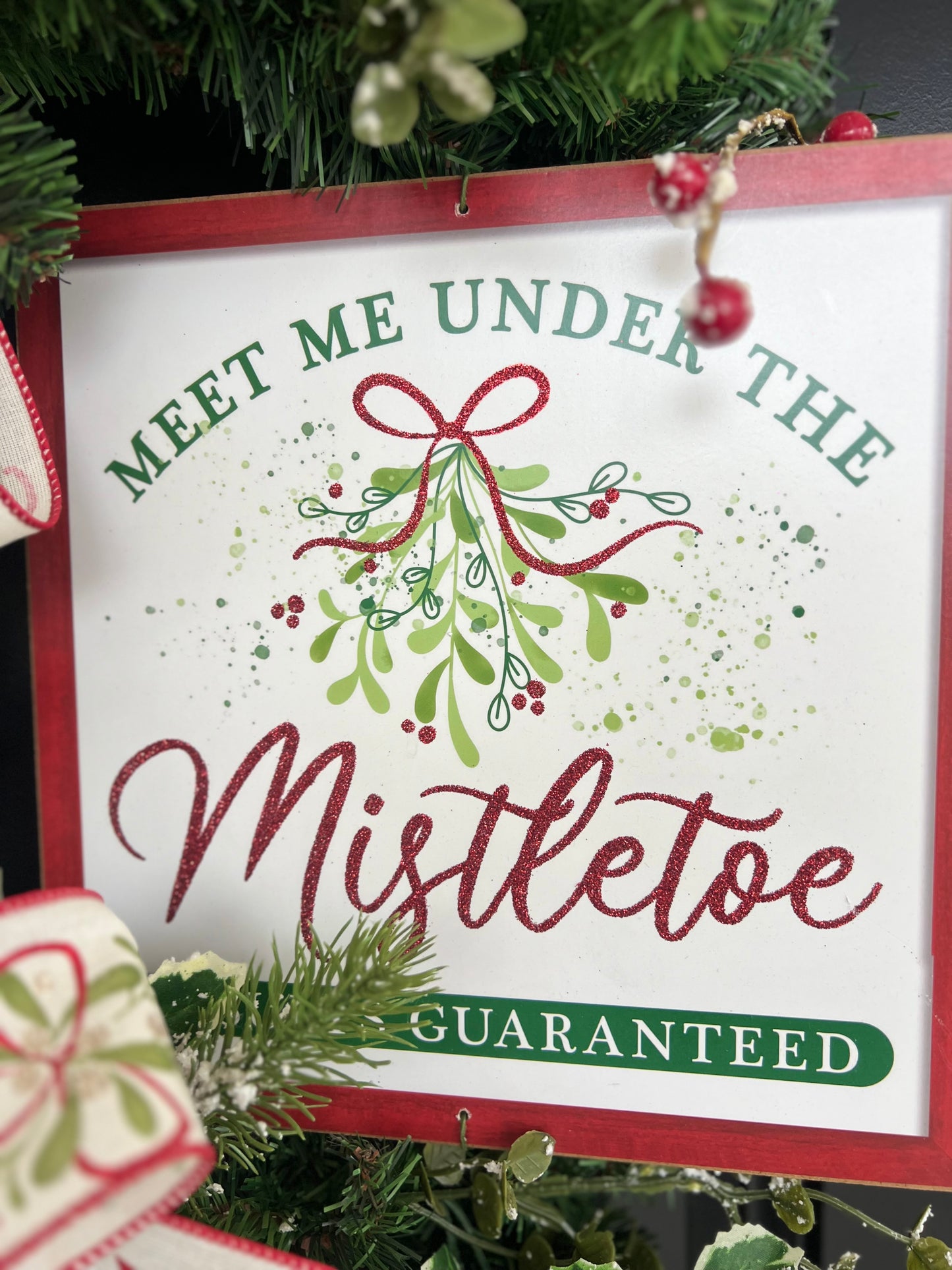 Meet Me Under the Mistletoe Wreath