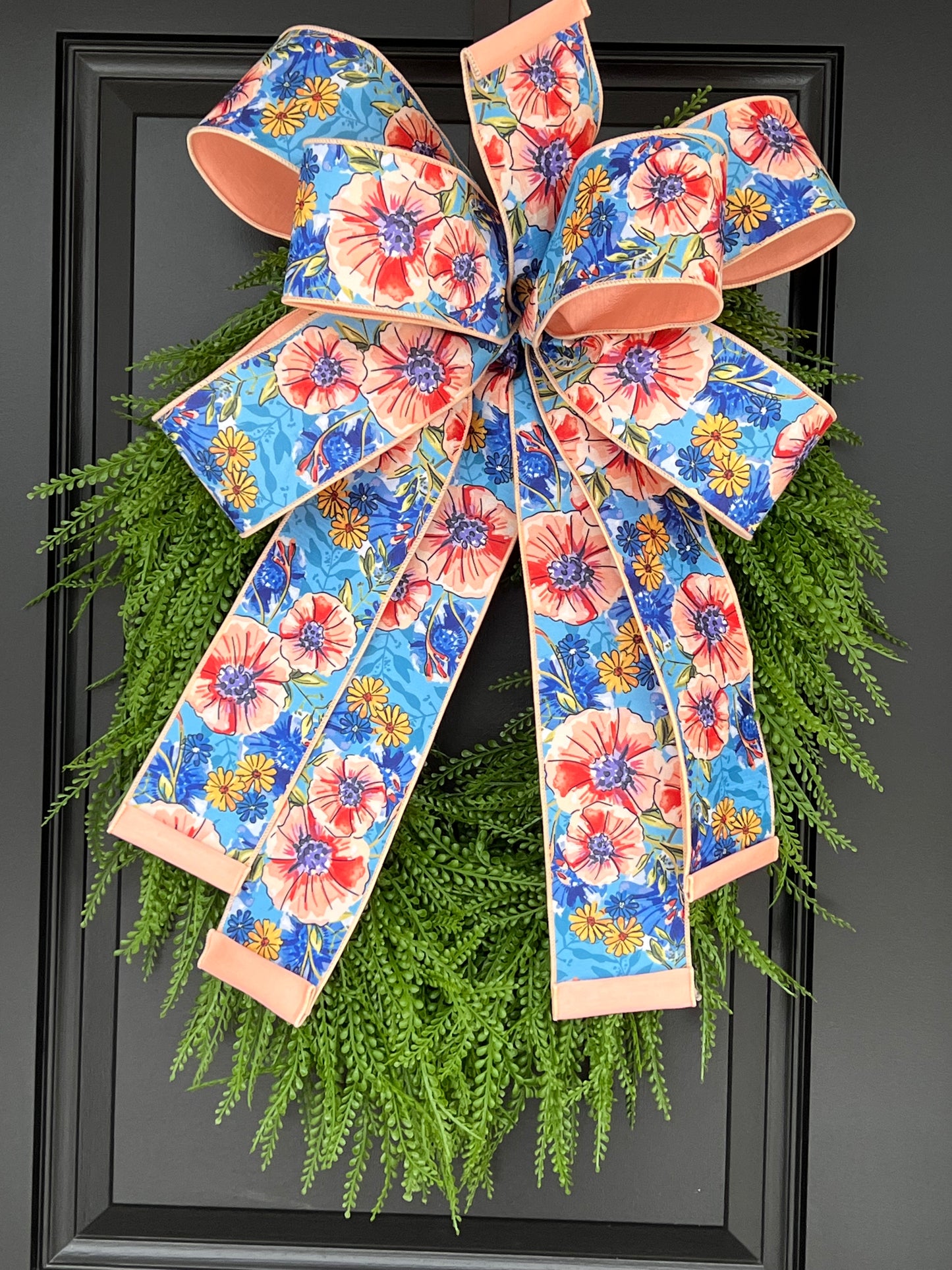 Wildflower Meadow Spring Door Wreath