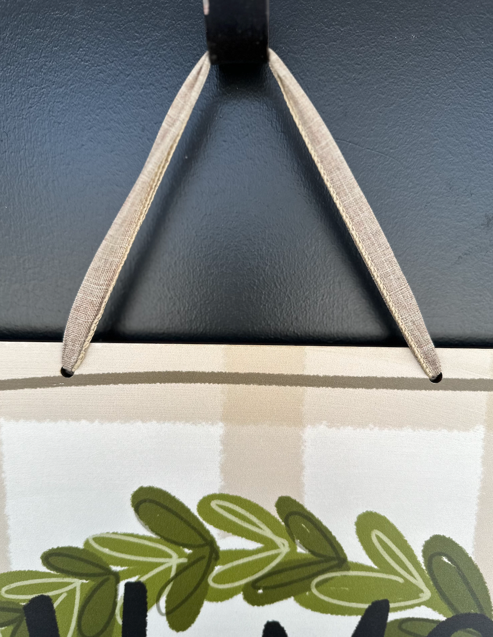 Home Sweet Home Square Doorhanger